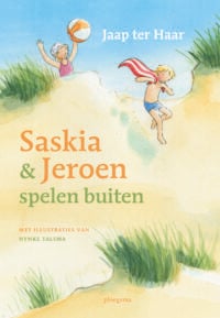 Saskia en Jeroen spelen buiten - Jaap ter Haar